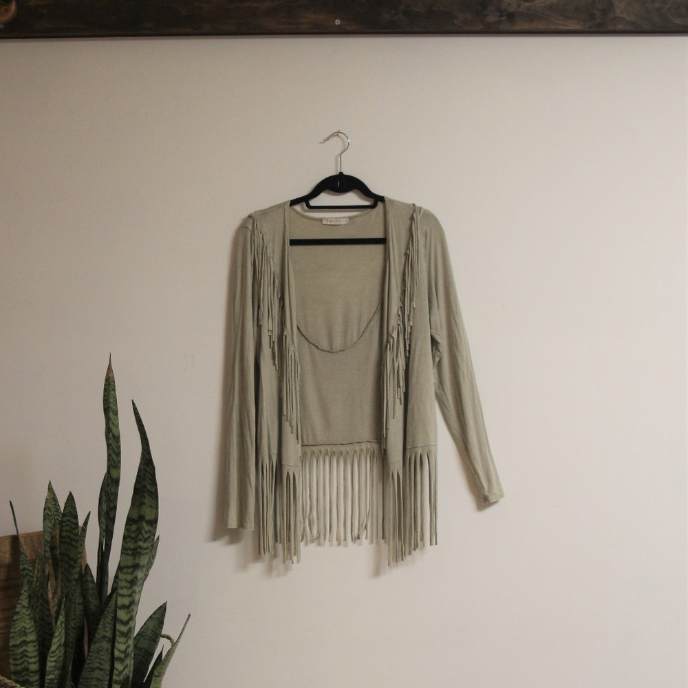 Boho Fringed Top